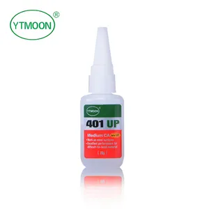 Pva/Pvc/plastic/rubber /leather bonding 401 super adhesive glue