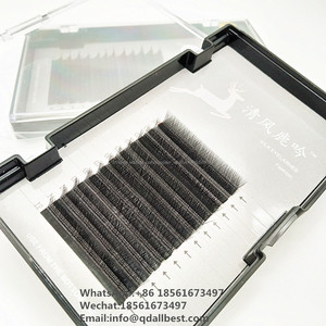 YY cils Marque Privée Semi Permanente Extensions Premade Volume Ventilateurs Faux Vison - Product Image 2
