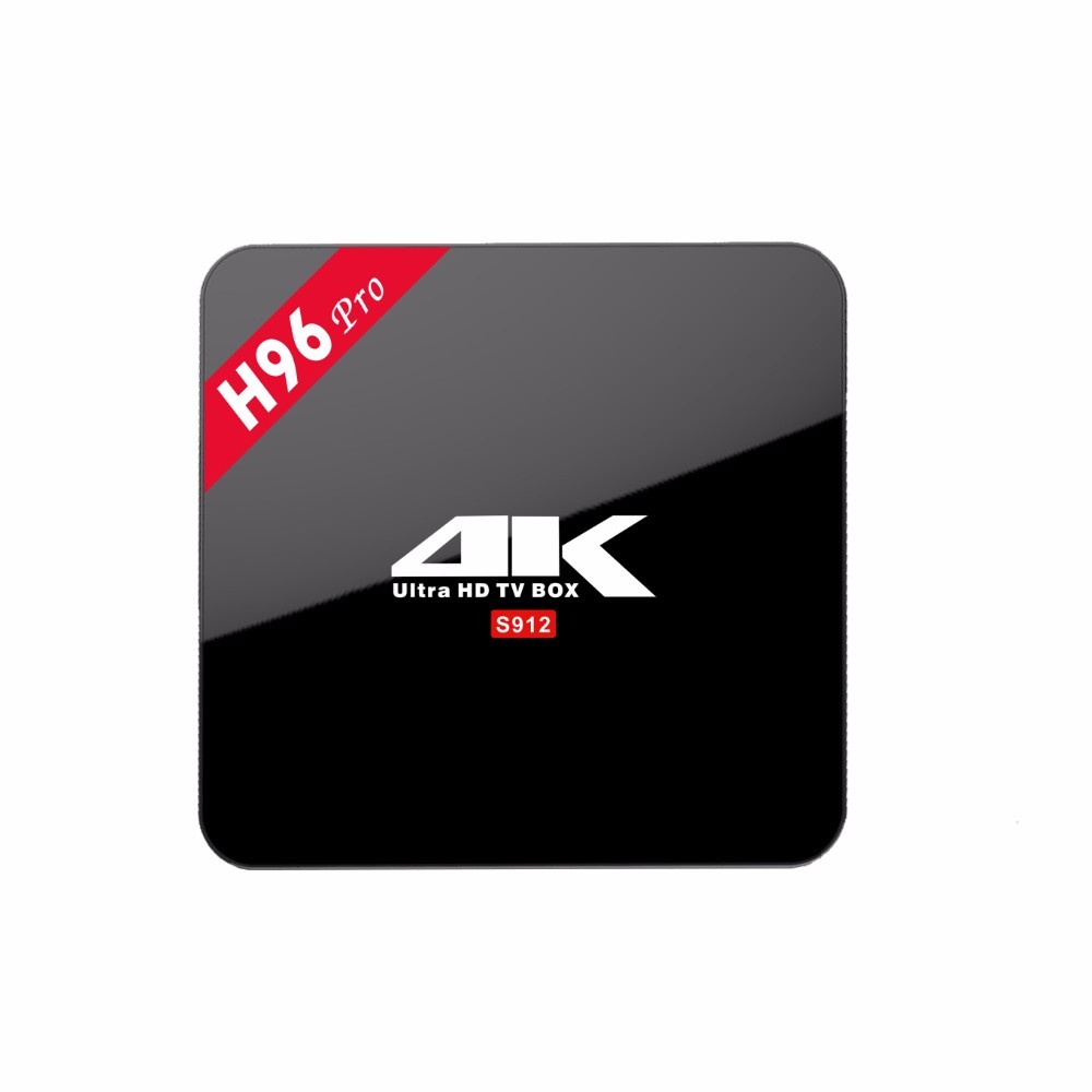 H96 Pro S912 Amlogic Cuadro de TV Android Octa Core 16 GB ROM 2 GB RAM Bluetooth 4.0 KODI 17.0