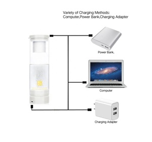 Bouteille d'eau à hydrogène quantique, activation de l'eau en 5 minutes, réduction de la viscosité du sang, cadeau d'entreprise, cadeaux pour amis, <span class=keywords><strong>parents</strong></span>, proches - Product Image 4