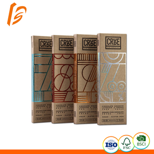 Hộp Sô Cô La Sang Trọng Nhà Sản Xuất Bán Buôn Tùy Chỉnh Giấy Kraft Thực Phẩm Cấp Quà Tặng Bao Bì Hộp Sô Cô La - Product Image 3