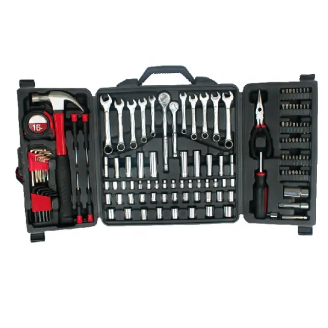 147pcs hand tool set kit Automotive Socket Set tools used for mechanical workshop