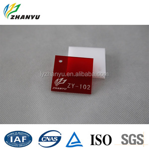100% nuevo Material barato hoja de acrílico rojo del Color sólido superficie de <span class=keywords><strong>corte</strong></span> por láser - Product Image 1