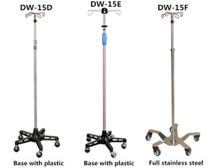 Tiang Infus <span class=keywords><strong>IV</strong></span> Bergerak dengan Bahan Stainless Steel untuk Rumah Sakit - Product Image 4