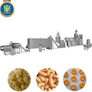 Extrusora de doble tornillo con barra inclinada, precios de <span class=keywords><strong>chips</strong></span> de maíz, máquina de aperitivos de hojaldre para hacer alimentos - Product Image 3