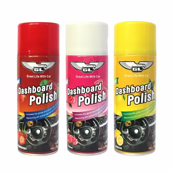 450ML Silicone Dashboard Cleaner Spray Dashboard Wax Polish