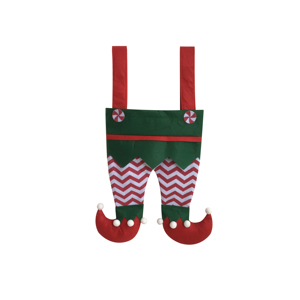 Vente en gros Sac cadeau bonbon Offre Spéciale personnalisé <span class=keywords><strong>Bas</strong></span> de Noël lutin - Product Image 4