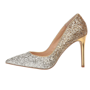 Nuovo modello elegante glitter tacco alto donna scarpe da sposa donna <span class=keywords><strong>tacchi</strong></span> da sposa - Product Image 1