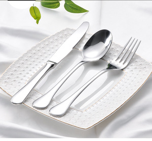 B155 Elegante 18/0 Cubiertos internacionales de acero inoxidable con pulido de espejo - Product Image 3