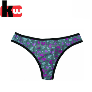 Tanga muestras <span class=keywords><strong>mujer</strong></span> Sexy bragas con impresión <span class=keywords><strong>de</strong></span> mujeres Sexy modelo <span class=keywords><strong>de</strong></span> ropa interior Sexy ropa interior - Product Image 1