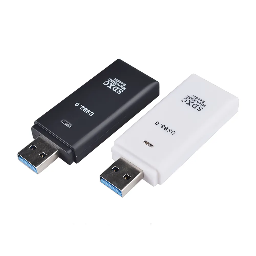 High quality mobile accessories Super- speed card reader writer usb 3.0 micro memory SD card reader for SD/SD HC/SDXC/MicroSD