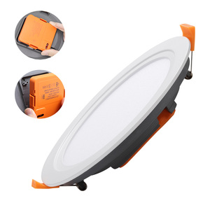 Cao Lumen <span class=keywords><strong>Led</strong></span> Chìm Ánh Sáng Phẳng Panel Tròn Vuông Dim <span class=keywords><strong>Led</strong></span> Xuống Ánh Sáng 6000K 4000K 18W <span class=keywords><strong>LED</strong></span> Panel Nhỏ Đèn Trần - Product Image 1