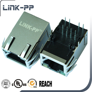 8 Puerto <span class=keywords><strong>RJ45</strong></span> magjack Magnetics <span class=keywords><strong>RJ45</strong></span> tapones 5-6605766-9---LINK-PP es el proveedor preferido de TI Intel - Product Image 3