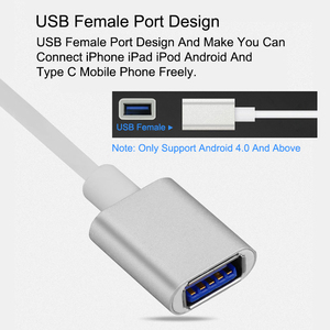 HDMI Adaptateur Câble HDTV Convertisseur Pour <span class=keywords><strong>iPhone</strong></span> 7 <span class=keywords><strong>6</strong></span> <span class=keywords><strong>S</strong></span> plus iPad iPod Android Type C Mobile Téléphone USB HDMI <span class=keywords><strong>Cable</strong></span> - Product Image 3