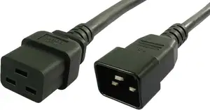 H05vv-f 1.5mmm2 SJTW Iec Socket 60320 Cord C13 C19 Om C20 Ac Power Kabel
