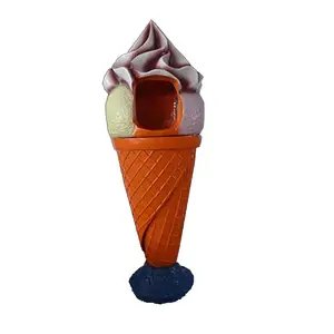 冰淇淋店冰淇淋装饰/玻璃纤维冰淇淋锥店广告/冰淇淋店装饰