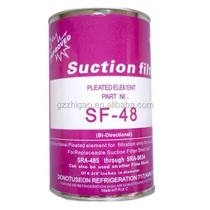Filtro refrigerante de secado, Drier, línea de succión, núcleos de filtro, SF-48