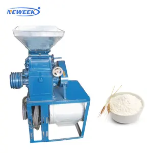 NEWEEK factory price household grain grinding corn mill wheat flour milling machine for small business