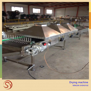 آلة تجفيف البطاطس والطماطم وبراعم الفاصوليا المجمدة من نينغجين، تحكم بـ PLC، محرك عالي القدرة، حاصلة على شهادة ISO9001 - Product Image 3