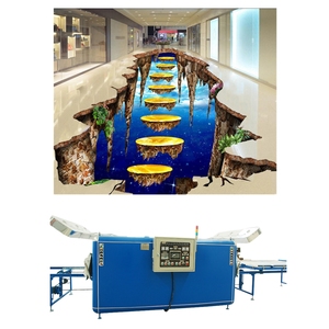 3D 이미지 강화 유리 벽 타일 오븐 기계 작은 생산 라인 - Product Image 1
