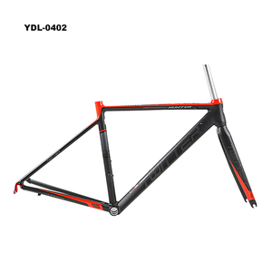 <span class=keywords><strong>Cadre</strong></span> de <span class=keywords><strong>vélo</strong></span> de <span class=keywords><strong>route</strong></span> en <span class=keywords><strong>aluminium</strong></span> Anti-10,2 pouces, fourche en carbone, vente en gros - Product Image 1