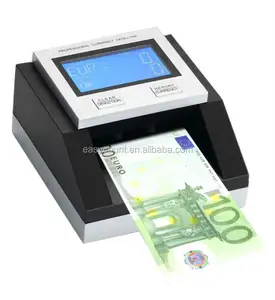 Top Ranking EC350 billetes detector profesional INR... BNG... Reil EUR USD nota falsa discriminador de dinero en efectivo de