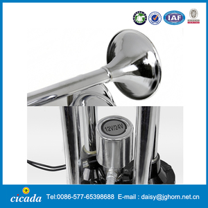 KIT <span class=keywords><strong>de</strong></span> bocina <span class=keywords><strong>de</strong></span> aire con sonido <span class=keywords><strong>de</strong></span> tren, 12V, 115DB, 4 <span class=keywords><strong>trompeta</strong></span>, cromo, ZINC - Product Image 3