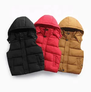 Inverno dei bambini di spessore usura tenere in caldo inverno gilet abbigliamento per bambini con alta qualità