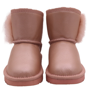 Fabbrica Metallic Mucca Peluche <span class=keywords><strong>per</strong></span> bambini <span class=keywords><strong>Neve</strong></span> <span class=keywords><strong>Stivali</strong></span> Colorati Ragazze Scarpe JLX-DF-412 - Product Image 1