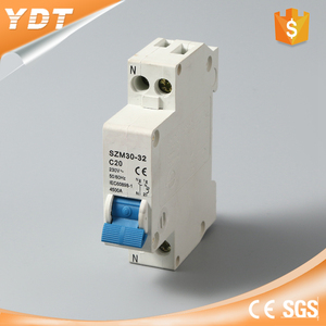 Fournisseur vente directe bien électrique miniature automatique 6-32A circuit disjoncteur courant résiduel - Product Image 1