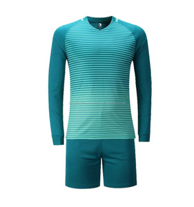 2018 New Design order child's jersey soccer's long sleeve - Product Image 4