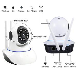 Cámara IP Wifi inalámbrica de Seguridad, Cámara de seguridad para el hogar HD 720P Soporte Visión nocturna por infrarrojos - Product Image 2