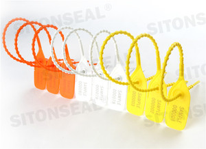 Đảm Bảo chất lượng Kéo Chặt Chẽ Cơ Chế Khóa Bảo Mật Cao Con Dấu Nhựa Sử Dụng cho Ngân Hàng Hãng Hàng Không Express - Product Image 5