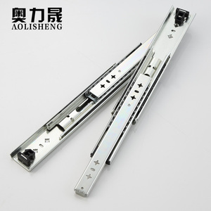 53mm canal telescópico máquinas pesados Cojinete de bolas cajón de carril de deslizamiento <span class=keywords><strong>puerta</strong></span> <span class=keywords><strong>corredera</strong></span> cajón - Product Image 3