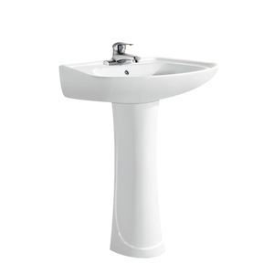 Baño Bañera Cerámica Lavandería Fregadero Lavabo <span class=keywords><strong>de</strong></span> porcelana Lavado <span class=keywords><strong>Ropa</strong></span> pedestal lavabo - Product Image 3
