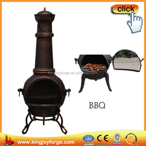 Chimenea Larga para Exteriores, Totalmente <span class=keywords><strong>de</strong></span> Hierro Fundido, Restauración <span class=keywords><strong>de</strong></span> Chimenea Antigua - Product Image 5