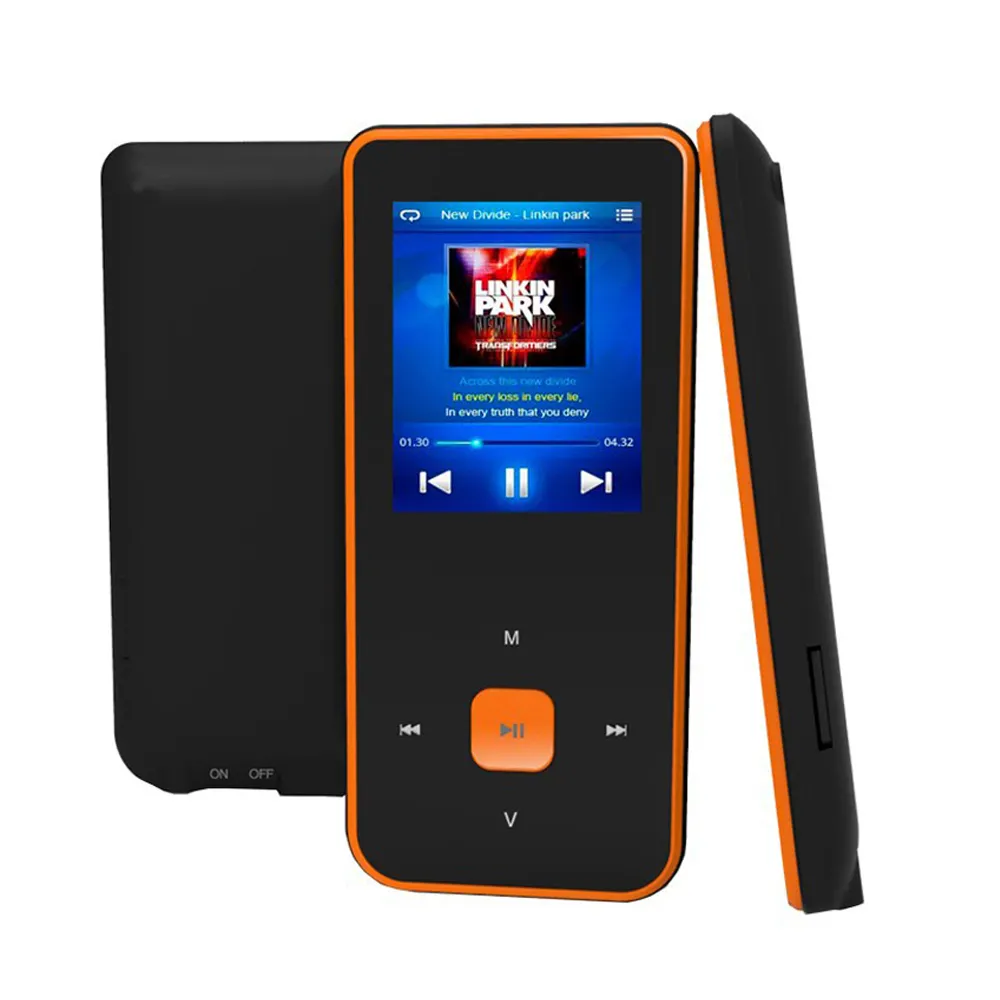 กีฬา MP3เครื่องเล่นหน่วยความจำ8GB บลูทูธ MP4เล่นโดยไม่ต้องบันทึกเสียง FM