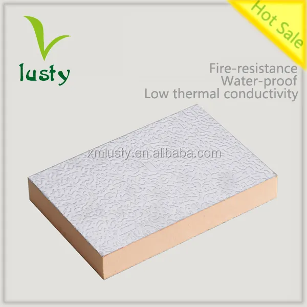 China compact HVAC phenolic duct insulation board