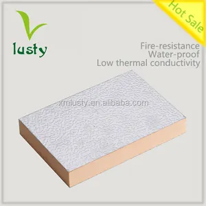 China compact HVAC phenolic duct insulation board