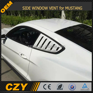 For MUSTANG <span class=keywords><strong>side</strong></span> window wind SPORT GRILL COVER 2015 - Product Image 1