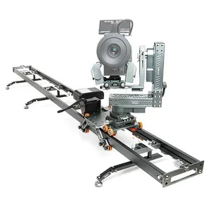 Video Shooting Multi-Axis NC Remote Control Dolly Track Camera Motorized Slider With Pan Tilt Double Follow Focus