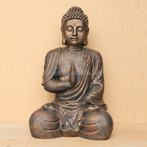 Willken crafts <strong>fiberglass</strong> <strong>buddha</strong> fiber 100cm high garden decoration eco-friendly for home decoration decorations for home and and garden - Product Image 2