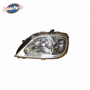 BYSUN untuk Renault Dacia Logan Lampu Depan Kiri Kromium 676512069L