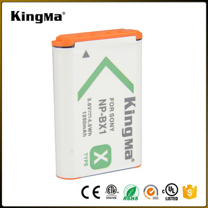 KingMa Usine Prix Entièrement Décodé 1250 mAh NP-BX1 NPBX1 Batterie Pack pour <span class=keywords><strong>Sony</strong></span> DSC-RX1 DSC-<span class=keywords><strong>RX1R</strong></span> DSC-RX100 - Product Image 2