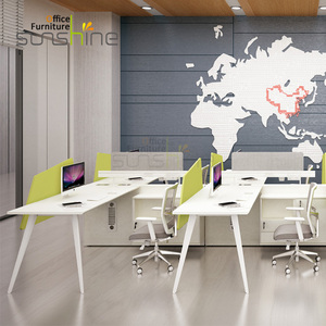 Máy Trạm nội thất văn phòng hiện đại với giao diện dữ liệu điện tích hợp kích thước tiêu chuẩn thiết kế mới nhất có hỗ trợ bên - Product Image 3