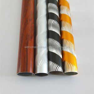 أنبوب ألومنيوم منحوت 24 ، لتصدير قضيب الستارة إلى إندونيسيا - Product Image 2