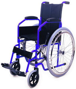 頑丈な手動車椅子昇降レッグレスト、フルレングスアームレスト車椅子価格 - Product Image 3
