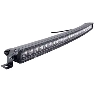 Factory supply 5D lens Single row strobe led light bar 150W 9-32V DC super bright led work light bar for boat 4x4 ATV 4WD