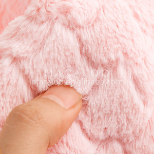 Commercio all'ingrosso in rilievo super soft minky <span class=keywords><strong>cuddle</strong></span> tessuto per il bambino coperta - Product Image 5