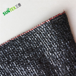 Toile d'ombrage agricole noire, filet d'ombrage, 80% d'ombrage, couverture d'ombrage noire pour serre - Product Image 1